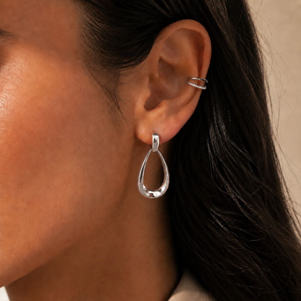 Whisper Crystal Ear Cuff