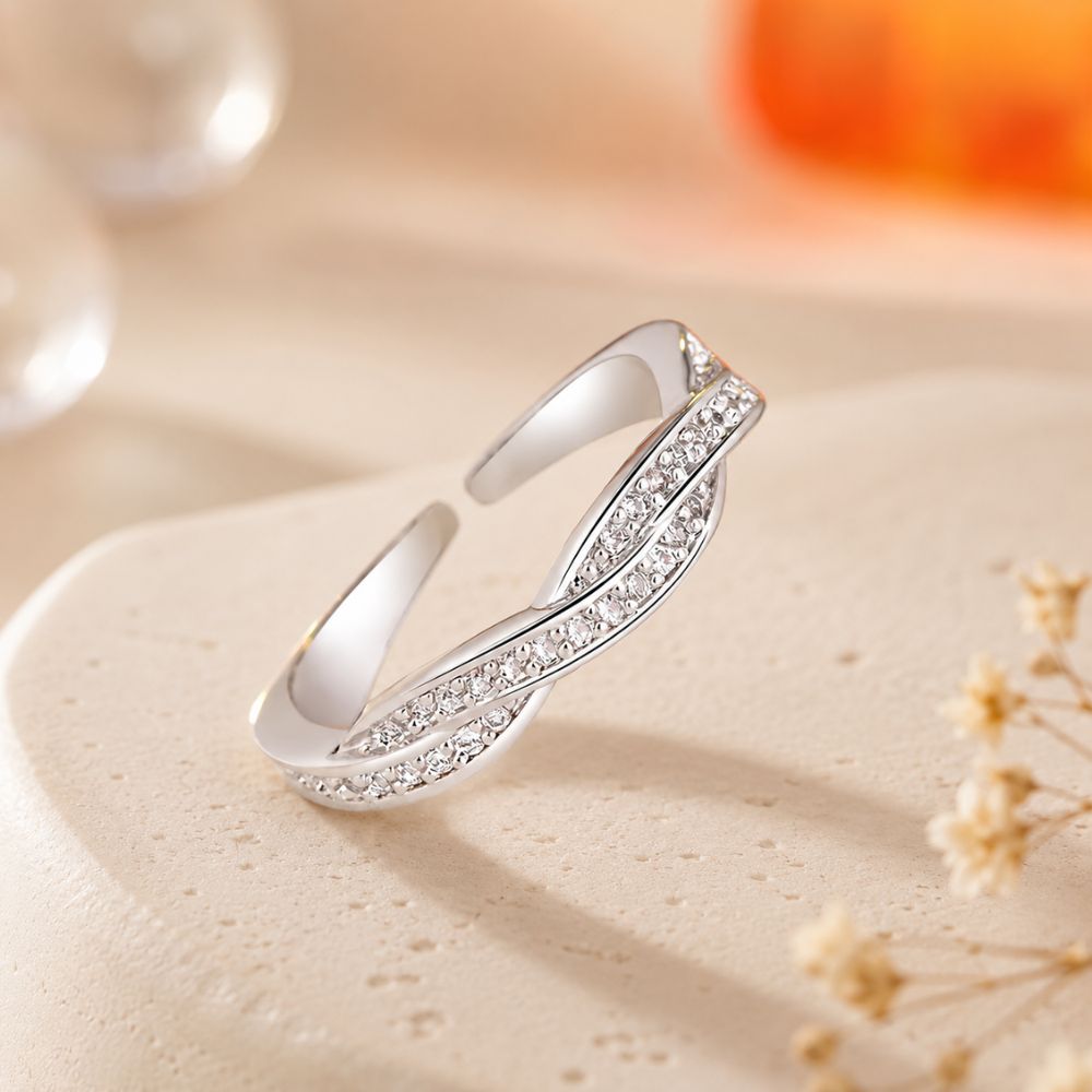 Linnea Crystal Solitaire Ring