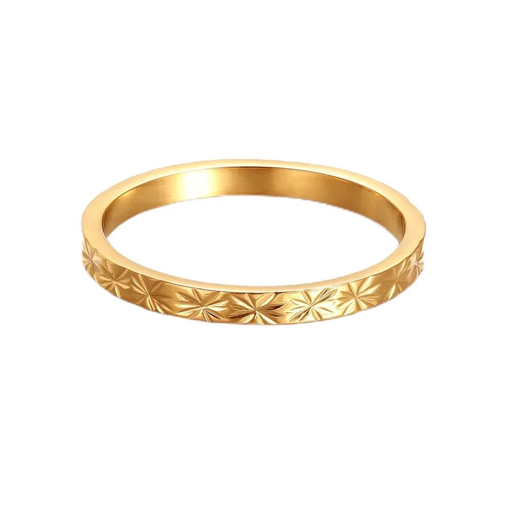 Soleil Starburst Stackable Ring