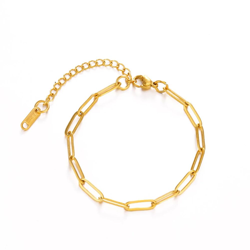Phaedra Paperclip Chain Bracelet
