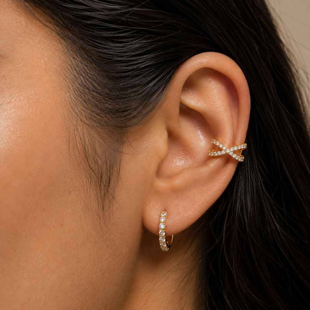 Daphne Rainbow Ear Cuff
