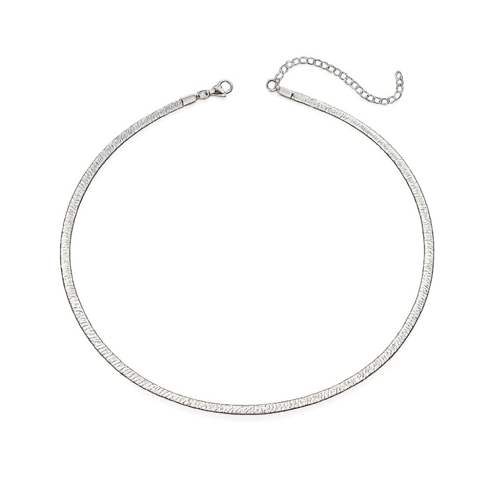 Ondine Herringbone Chain Choker