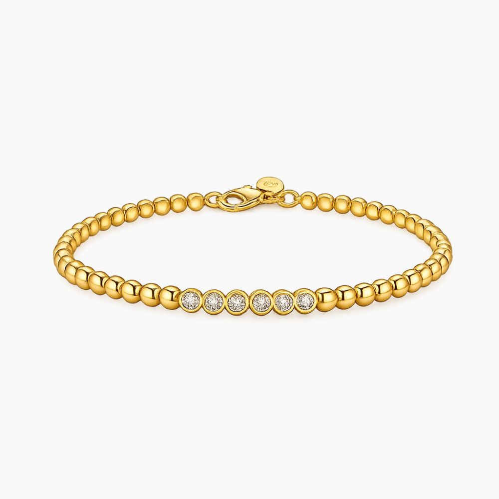 Helena Zircon Cuff Bangle