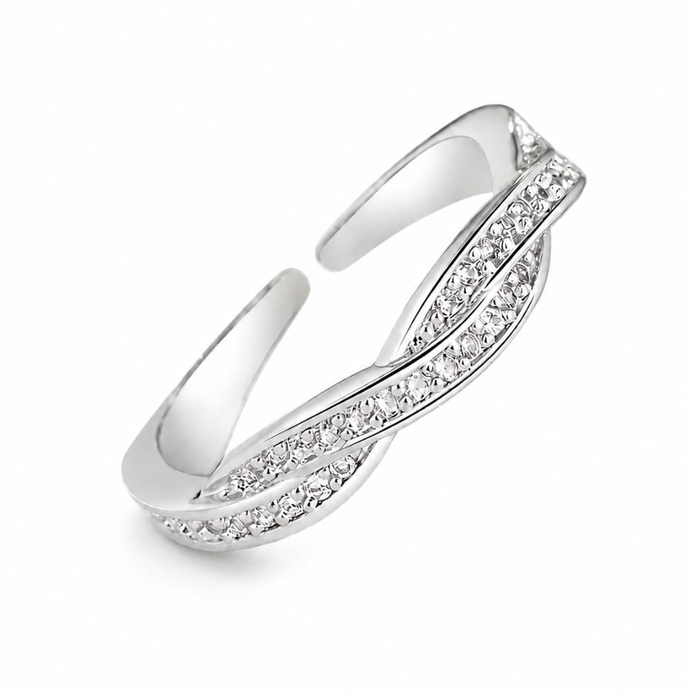Linnea Crystal Solitaire Ring