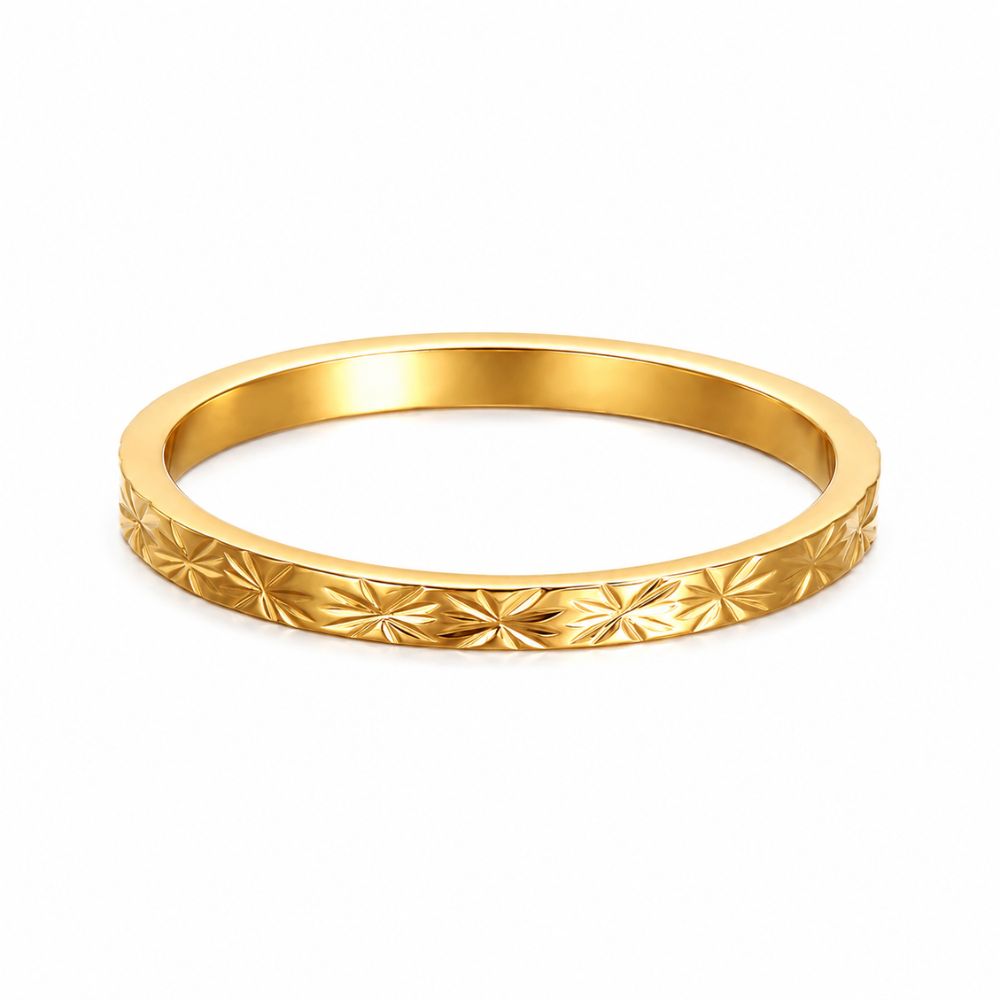 Soleil Starburst Stackable Ring