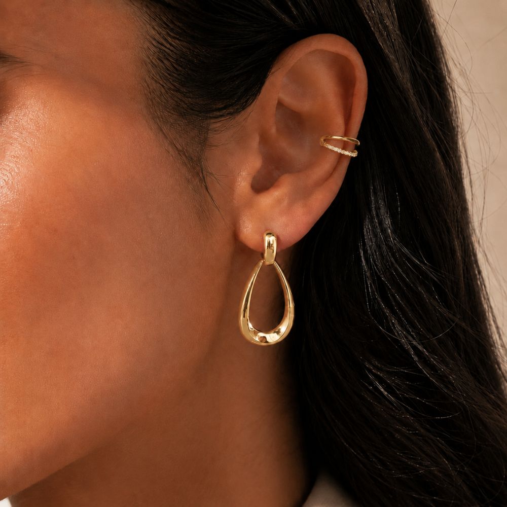 Whisper Crystal Ear Cuff