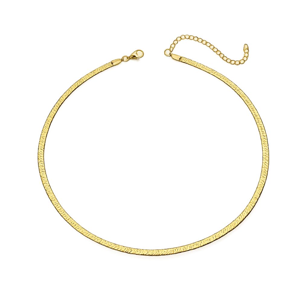 Ondine Herringbone Chain Choker