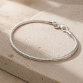 Sirena Snake Bone Charm Bracelet