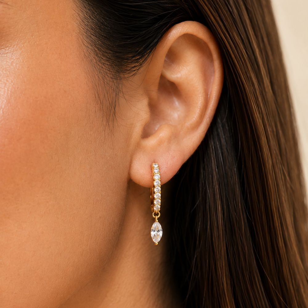Lyra Water Drop Earrings
