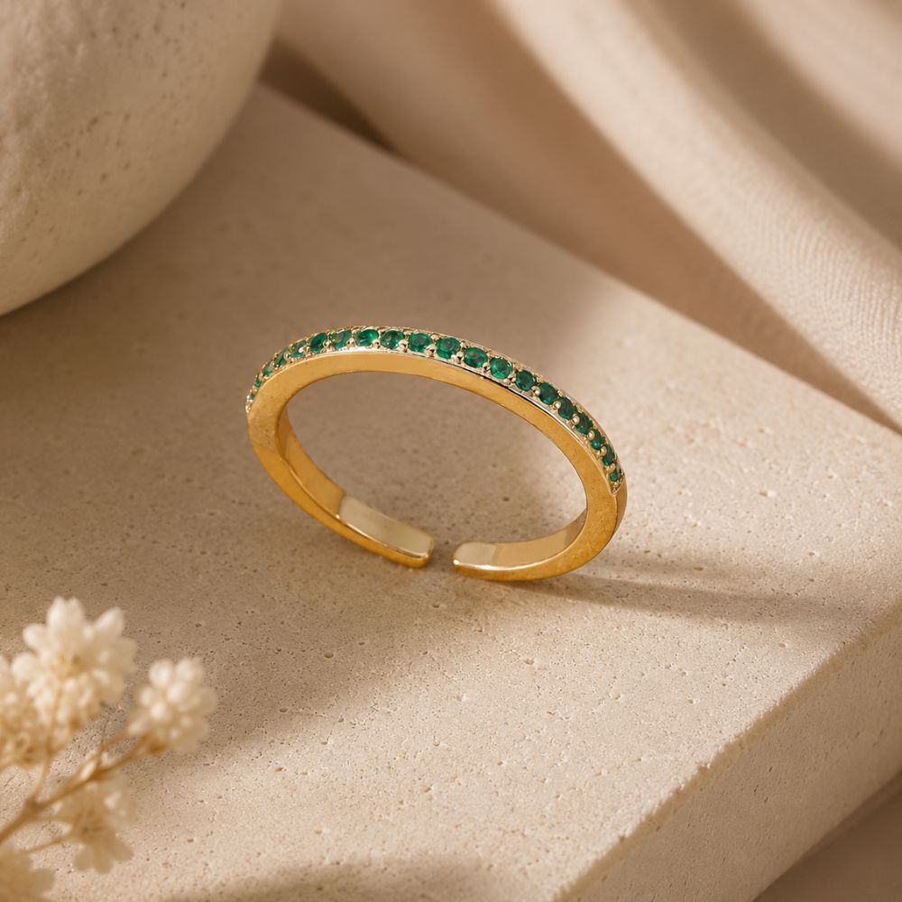 Iona Emerald Ring