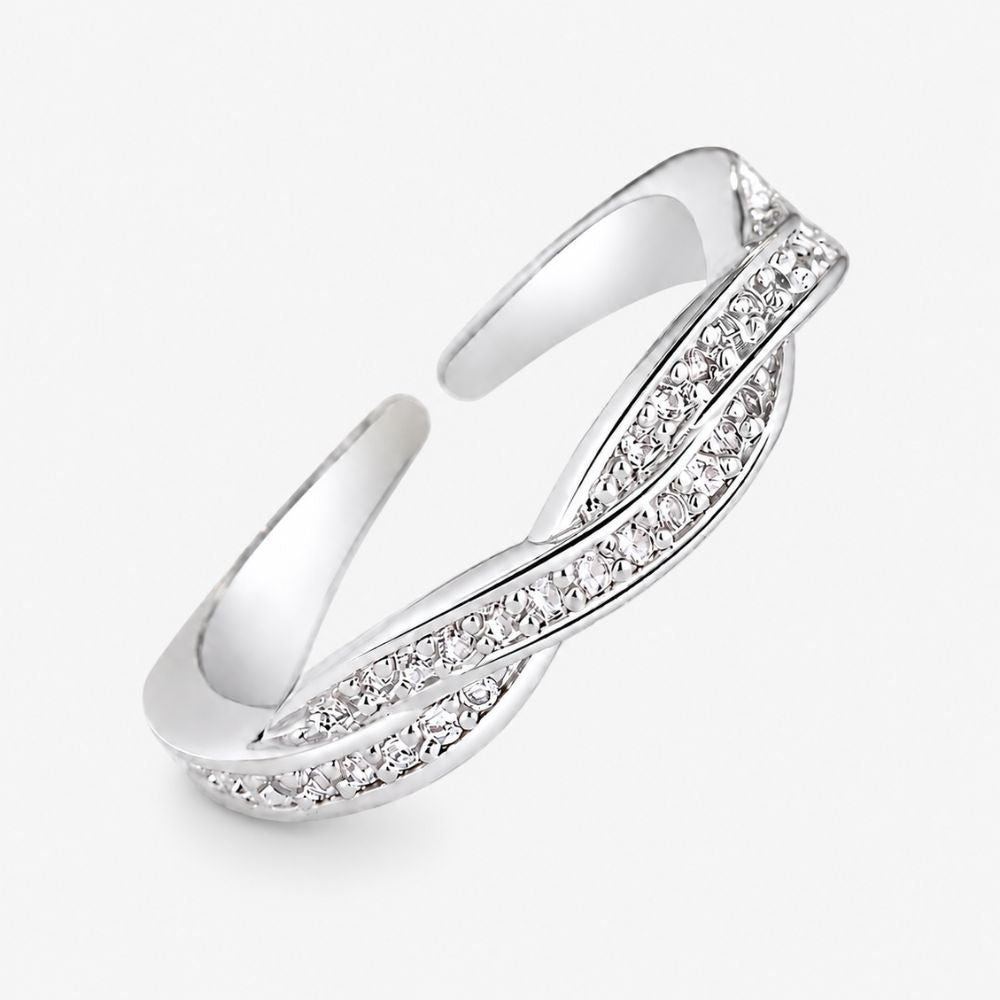 Linnea Crystal Solitaire Ring