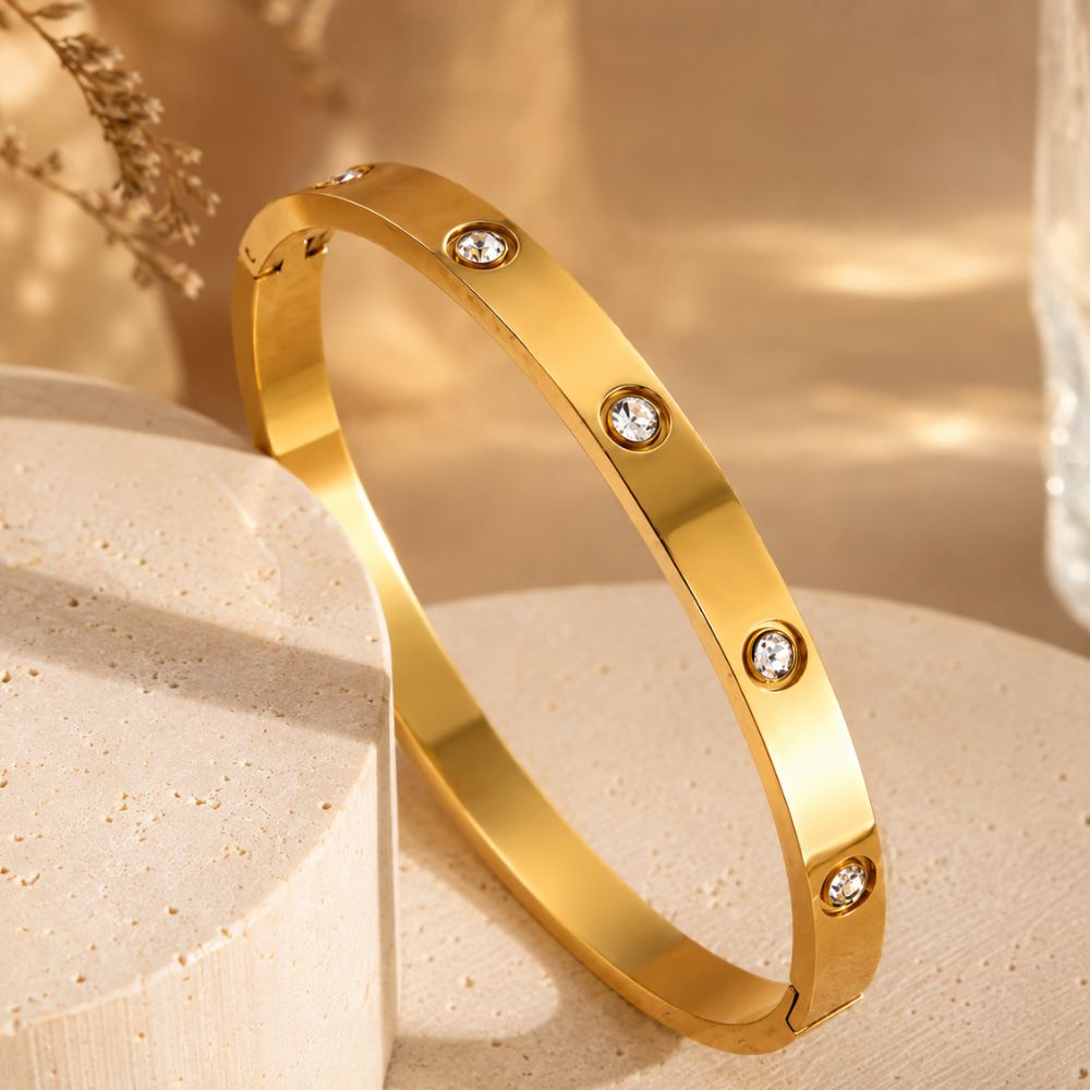 Esme Zircon Stackable Bangle