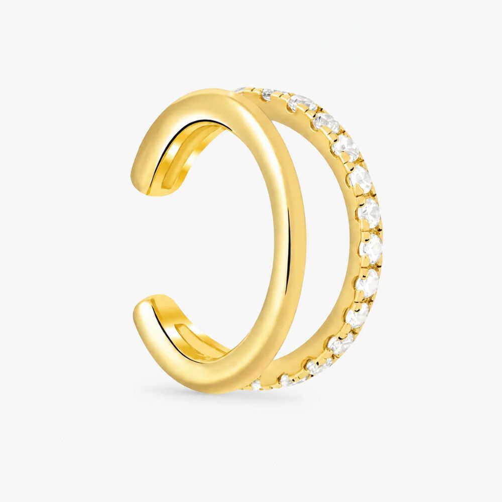 Whisper Crystal Ear Cuff
