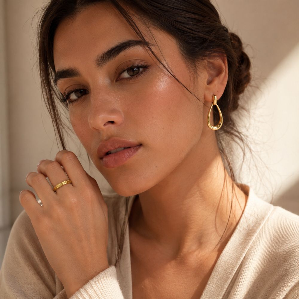 Soleil Starburst Stackable Ring