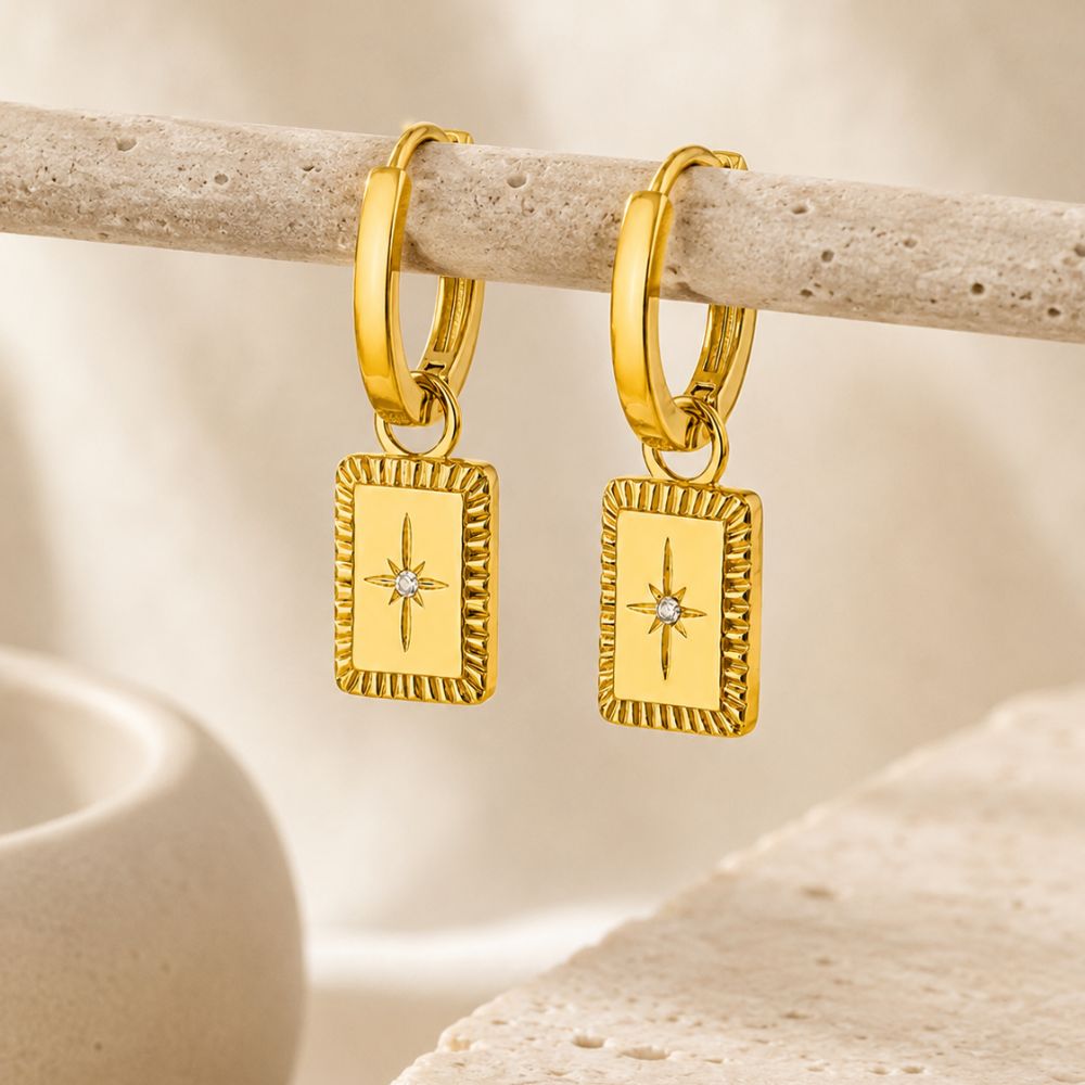 Stella Vintage Pendant Earrings