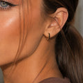 Spark Crystal Mini Hoops